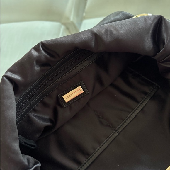 Coccinelle foldable black leather clutch - Picture 10 of 10